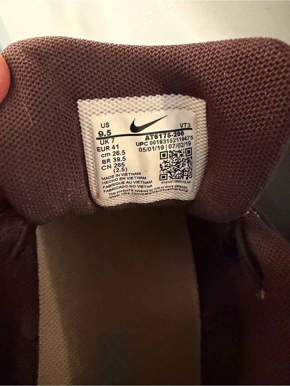 Nike women’s Brown and Blue Running Sneakers